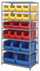Storage Bins and Totes - 2475-20-MIX - Simplastics
