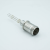 MS Series, Thermocouple Feedthrough, Type J, 2 Pairs, w/ Air-side Connector, 0.75″ Dia Stainless Steel Weld adapter - A0429-2-W - MPF Products, INC.