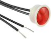 Neon Indicator, Red, 125Vac, Wire Lead; Supply Voltage Vcc (Visual Communications Company) - 66F5949 - Newark, An Avnet Company