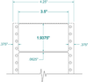 General Purpose Label - Pinfeed - 111352 - Western Numerical Control