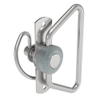 Compression Latch, Self-Adjusting, Large Size, No Restriction, Bail Handle, Rivet/Screw Installation, Smooth Spring, Steel, , -- 57-40-704-80