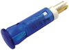 Panel Indicator, Blu, 110Vac, Solder Lug; Led Color Apem - 27X4888 - Newark, An Avnet Company