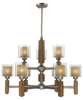 5010-9 MW Mid. Chandeliers-Glass Up - 376495 - Capital Lighting, Inc.