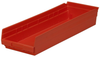 Akro-Mils 346 cu in Red Industrial Grade Polymer Shelf Storage Bin - 23 5/8 in Length - 8 3/8 in Width - 4 in Height - 1 Compartments - 30184 RED - 30184 RED - R. S. Hughes Company, Inc.