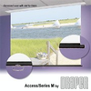 Manual, Spring-Roller Operated Screen - Access/Series M - Visual Sound, Inc.