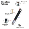 865MHz 10dBi Fiberglass Antenna With N Male St. + N Female St. With RG58 Cable (L-3Mtr) + SMA Male St. Connector - ET-86510FG4-2L3-SMS - Eteily Technologies India Pvt. Ltd.