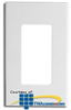 Leviton 1-Gang Decoration Screwless Midway Wallplate - SJ26 - TelephoneStuff.com