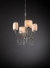 POR-8910-30-WAVE-NCKL Mid. Chandeliers-Glass Up - 494757 - Capital Lighting, Inc.