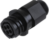 Circular Connector Receptacle Size 11, 4 Position Free Hanging; Product Range Amp - Te Connectivity - 25C0180 - Newark, An Avnet Company