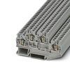 Dinrail Terminal Block, 4Way, 10Awg, Gry Rohs Compliant Phoenix Contact - 55AJ2869 - Newark, An Avnet Company