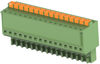 Terminal Block, Pluggable, 16Pos, 20Awg; Pitch Spacing Buchanan Te Connectivity - 46AK9945 - Newark, An Avnet Company