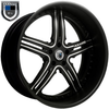 Asanti - AF135 Flat Black - - Pacific Wheel Distributors, Inc.
