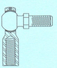 P Series Rod Ends - PFS-8-GR - Alinabal Motion Transfer Devices