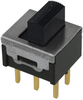 Switch, Slide, Dpdt, 0.1A, 28V, Th; Contact Configuration Nkk Switches - 11X3394 - Newark, An Avnet Company