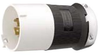 Plug, Mains, Insulgrip, 20A, Black; Connector Type Hubbell Wiring Devices - 35B522 - Newark, An Avnet Company