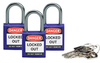 Purple Compact Safety Locks - 118967 - Brady Corporation