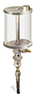 (Formerly B2191-5X13), Manual Chain Lubricator, 1 pt Acrylic Reservoir, 1/4