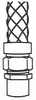 Liquidtight Flexible Conduit Connector with Grip -- ST100-FSF - Image