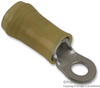 Terminal, Ring Tongue, #6, Crimp, Yellow; Stud Size - Metric Amp - Te Connectivity - 96F7300 - Newark, An Avnet Company