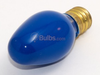 7 Watt, 120 Volt C7 Blue Holiday Bulb - 709307 - bulbs.com
