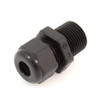 Sealcon CD09NA-BK Liquid Tight Nylon Strain Relief Dome Nut, 3/8