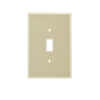 1-Gang Toggle Wall Plates, Thermoplastic Jumbo Size Glossy Finish - 3011L - Suzhou Ele Mfg Co., Ltd.