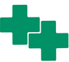 Floor Corner Marks - Crosses - 3