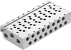 Manifold rail - VABM-L1-14W-G14-8 - Festo Corporation