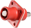 Power Entry, Receptacle, 200A, 1Kv, Red; Product Range Amphenol Industrial - 75Y9211 - Newark, An Avnet Company