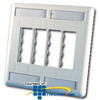 Legrand - Ortronics TracJack&trade; Eight-Port Dual Gang.. -- OR-40300554 - Image
