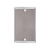 1-Gang Blank Wall Plates, Stainless Steel Standard Size Polished Finish - 41SBS - Suzhou Ele Mfg Co., Ltd.