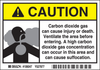 Brady B-302 Polyester Rectangle Yellow Chemical, Biohazard, Hazardous & Flammable Material Sign - 5 in Width x 3.5 in Height - Laminated - 106047 - 662820-65821 - R. S. Hughes Company, Inc.