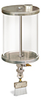 (Formerly B2191-17X04), Manual Chain Lubricator, 1/2 gal Pyrex Reservoir, Flat Brush Nylon - B2191-064PB1NF1W - Oil-Rite Corp.