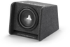 Enclosed Subwoofer System with Single 10W0v3-4 Subwoofer Driver, Dark Gray Carpet (300 W, 4 &Icirc;&copy;) - Ported Enclosure -- CP110-W0v3 - Image