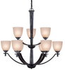 6262-9 DNI Mid. Chandeliers-Glass Up - 618874 - Capital Lighting, Inc.