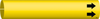 Brady Bradysnap-On B-915 Yellow Plastic Snap-On Pipe Marker - 4010-B - 754476-41904 - R. S. Hughes Company, Inc.