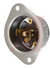 LKG FLG-INLT, MIDGET, 15A 125/250V,ML-3P - 70116350 - Allied Electronics, Inc.