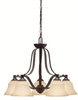 1782CST Mid. Chandeliers-Glass Down - 721373 - Capital Lighting, Inc.