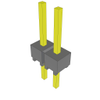 Headers, Male Pins - 612-MTSW-102-24-T-S-230-ND - DigiKey
