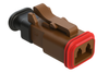 Automotive Connectors - AT06-2S-SR01BRN - Powell Electronics, Inc.