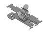 EMC Shield Clamps for TS35 Rails, Pluggable- with or without Integrated Strain Relief - 37620.150 - icotek Corp