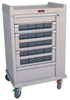OptimAl Line Aluminum 20 Bin Cassette Medication Cart A.. - AL20CS - Harloff Company, Inc. (The)