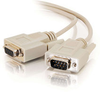 100ft DB9 M/F Extension Cable - Beige -- 2302-17612-100 - Image