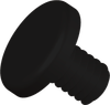 3/8 Small Unslotted Screw, Nylon, Black - APSU205375B - ARKPLAS