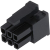 Connector Housing, Rcpt, 6Pos; Product Range Molex - 71P7667 - Newark, An Avnet Company