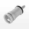 Coupling Body, Shutoff, In-Line Hose Barb -- NS2D170212 - Image