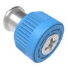 Captive Screw, M3 X 0.5, SMT, TORX Thread, Knurled Black Knob -- 4D-T1-50S40-K046