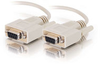 10ft DB9 F/F Cable - Beige -- 2302-02695-010 - Image