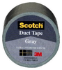 3M Scotch 1005 Gray Duct Tape - 1.5 in Width x 5 yd Length - 81079 - 051135-81079 - R. S. Hughes Company, Inc.