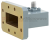 WR-112 to SMA Female Waveguide to Coax Adapter CMR-112 with 7.05 GHz to 10 GHz H Band in Aluminum, Paint -- FMWCA1042 - Image